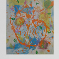 Painting is sold unframed.